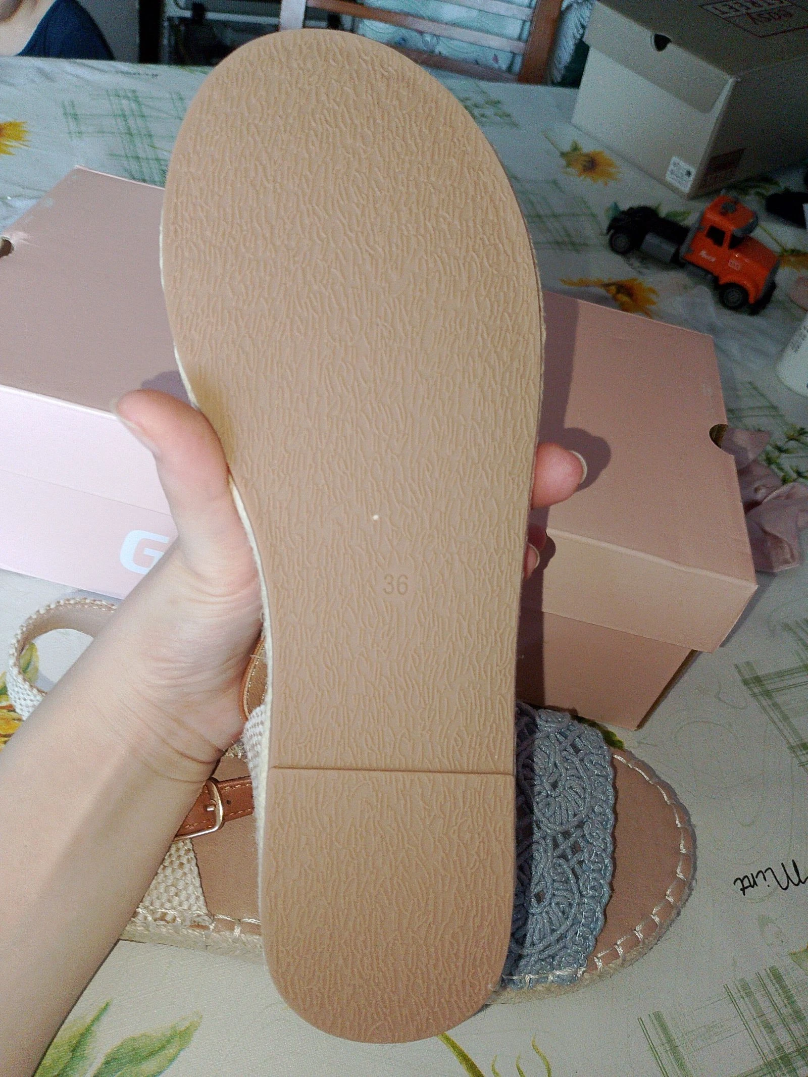 Sandálias espadrilles Graceland Estilo Bohème – Tamanho 36 – Novas ! – photo 7